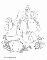 Cinderella Coloring Godmother Fairy Magic Colouring Pages Disney Her Using Fun Printable Princess Beautiful Book Choose Board Look sketch template