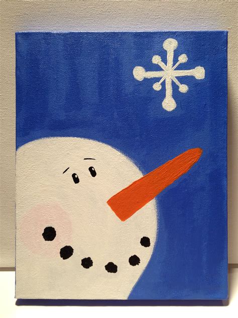 easy christmas canvas painting ideas  kids view painting