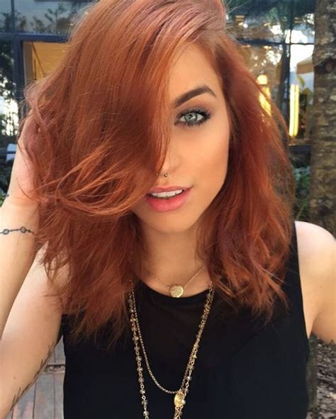 Rich Copper Hair Is Set To Be Autumn S Hottest Beauty Trend Her Ie