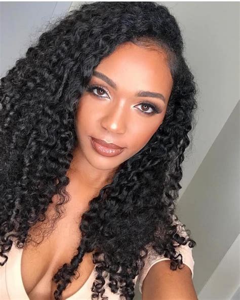 curly hairstyles  black women  enhance beauty sensod