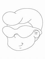 Coloringhome Sunglass sketch template