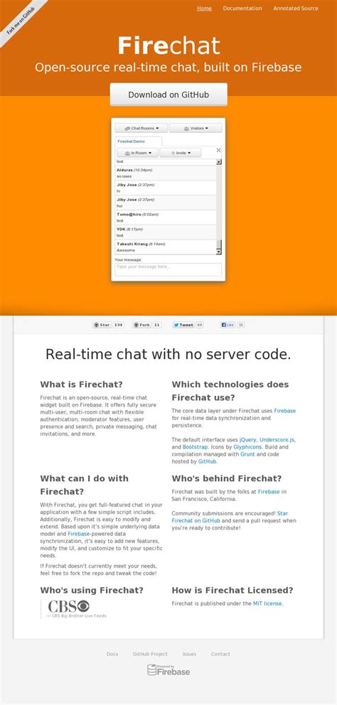 open source real time chat built  firebase open source github