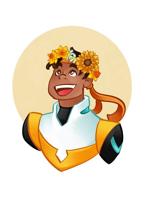 voltron characters with flower crowns hunk hunk voltron klance voltron klance