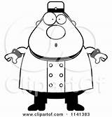 Bellhop Worker Surprised Clipart Cartoon Thoman Cory Outlined Coloring Vector sketch template