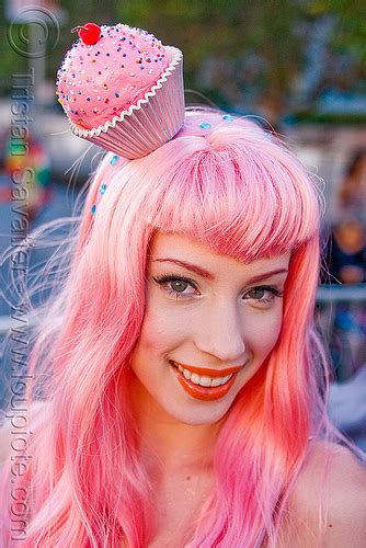 Woman In Pink Cupcake Princess Costume Gay Price San Francisco