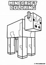 Coloring Minecraft Pages Pdf Popular sketch template