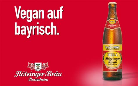 vegan auf bayrisch via flötzinger bräu vegan bier helles rosenheim brauerei humor