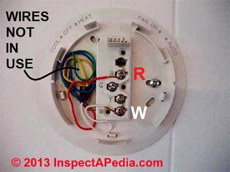 guide  wiring connections  room thermostats