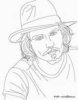 Coloring Pages Celebrity Johnny Depp Monroe Marilyn Famous Victorious Color Justice Printable Print People Singers Getcolorings Cast Getdrawings Celebrities Escolha sketch template