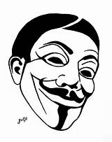 Guy Face Fawkes Pop Vendetta Painting Georgeta Blanaru Drawing Original Mask Anonymous Cliparts Line Getdrawings Paintings 6th Uploaded December Which sketch template