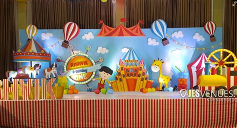 carnival theme decoration  birthday party hyderabad