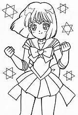 Sailor Saturn Colorir Hotaru Colouring Tomoe Colorearrr Endymion Neptune Colorironline Newer sketch template