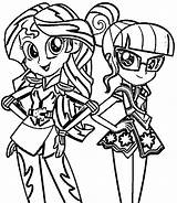 Equestria Shimmer Fashionable Xcolorings sketch template