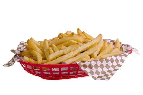 french fries  basket stock photo image  portion