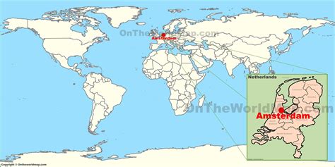 nederland kaart van de wereld nederland  kaart van de wereld west europa europa