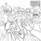 Scooby Doo Scoob Onlinecoloringpages Película sketch template