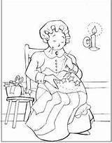 Ross Betsy Coloring Getcolorings sketch template