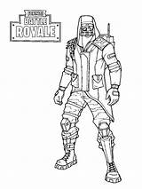 Fortnite Royale Archetype sketch template
