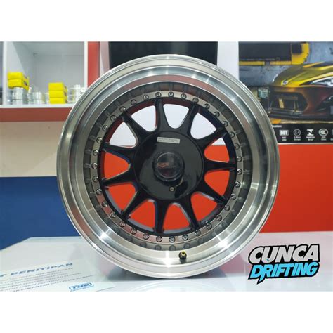 Jual Velg Hsr Wheel R16 Pcd 4x100 4x114 3 Modifikasi Mobil Avanza Xenia