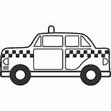 Taxi Coloring Surfnetkids sketch template