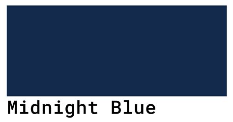 midnight blue color codes  hex rgb  cmyk values