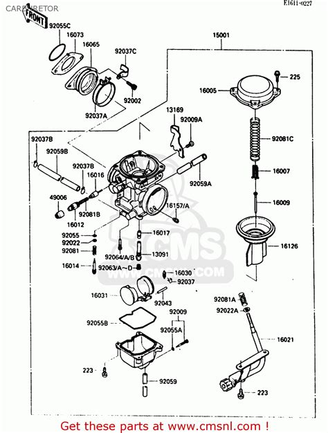 kawasaki prairie  carburetor diagram wiring diagram pictures