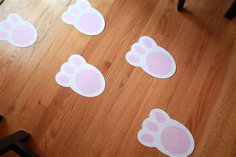 small bunny feet template bunny feet  cotton rabbits