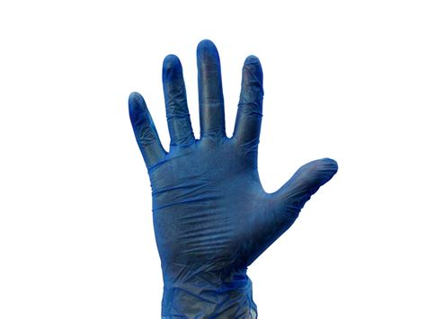 vinyl gloves blue medium   shiploads