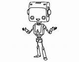Intelligent Robot Coloring Coloringcrew sketch template