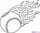 Coloring Softball Pages Kids Adults sketch template
