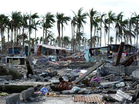 resilient filipinos still struggle a month after typhoon