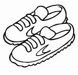 Colorear Zapatos Zapato Zapatillas Scarpa Sportschuhe Vestiti Malvorlage Yeezy Misti Escolha Kategorien Naik sketch template