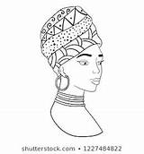 Turban Young sketch template