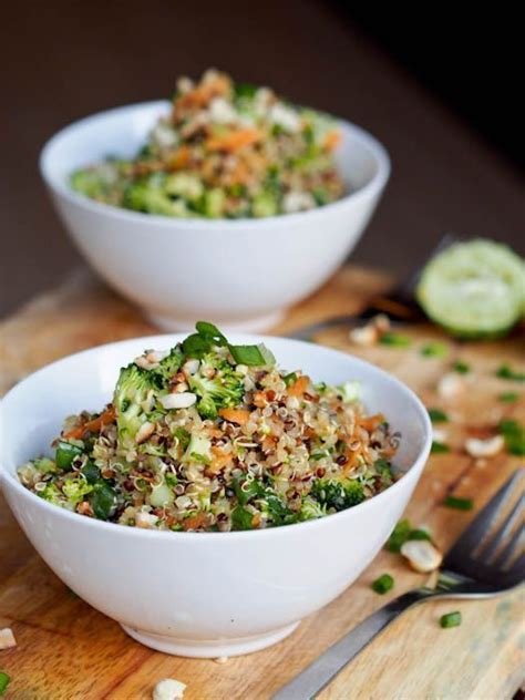 35 minute vegan thai veggie quinoa bowls recipe think health in a bowl a quick and easy