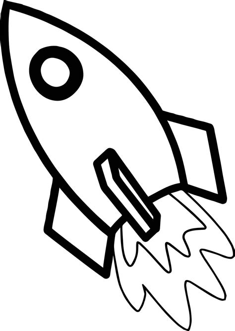 simple rocket coloring pages ferrisquinlanjamal