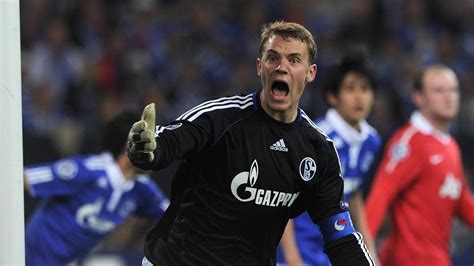 neuer disappointed  awestruck schalke uefa champions league uefacom