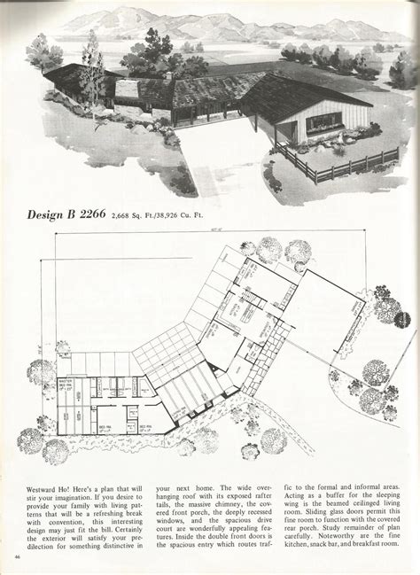 vintage house plans western ranch style homes vintage house plans vintage house