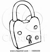 Padlock Clipart Outlined Illustration Royalty Djart Vector Cox Dennis Small Clipground 2021 sketch template