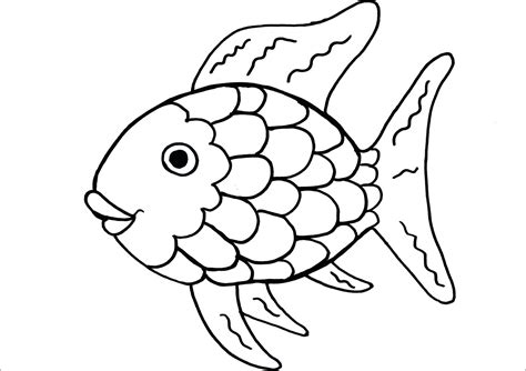 fish drawing template  getdrawings