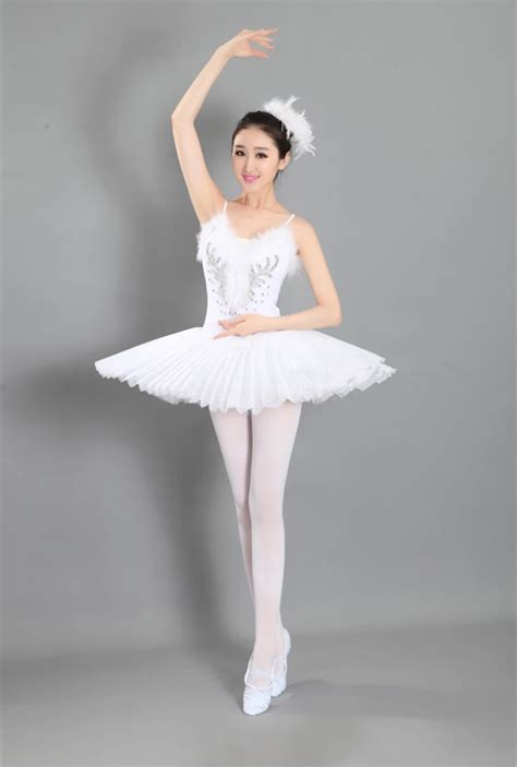 shipping  ballet tutu professional adult ballet dance dress costume sequins swan lake