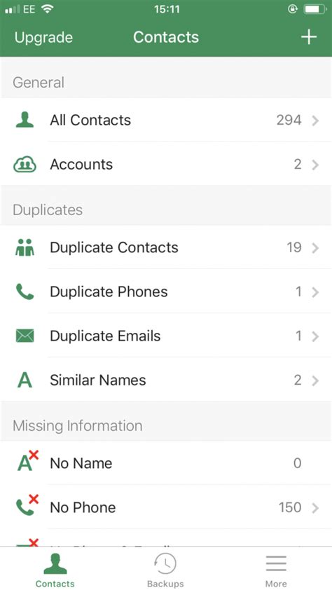 managing  android contacts contacts mentor