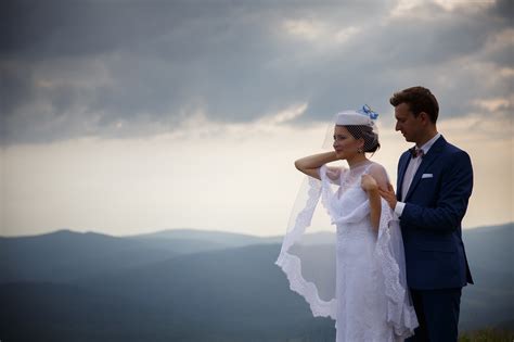 sesja ślubna w górach fotografia ślubna