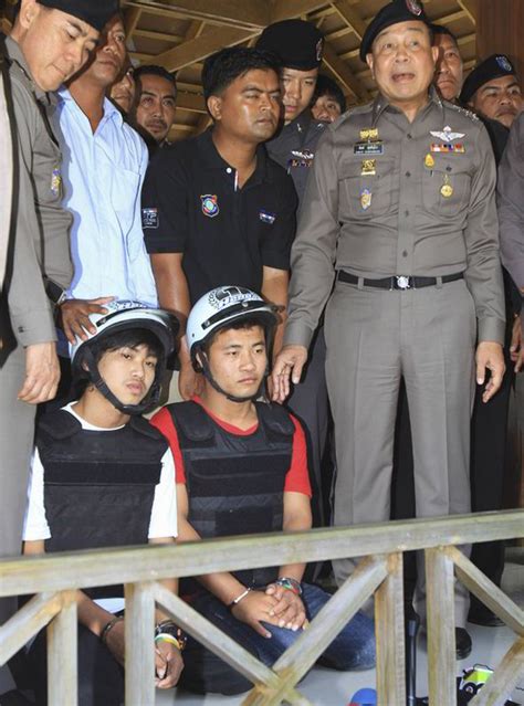 Burmese Men Accused Of Killing Britons Appear In Murder