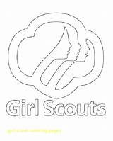 Scout Coloring Girl Pages Daisy Scouts Printable Cookie Brownie Girls Law Printables Cookies Logo Color Trefoil Sheets Kids Brownies Promise sketch template