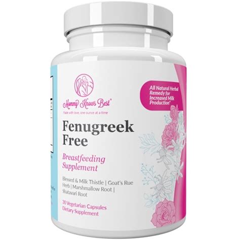 mommy knows best fenugreek free lactation supplement 30 vegetarian