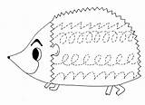 Worksheets Trace Skills Worksheet Motor Fine Kids Animals Preschool Line Hedgehog Kindergarten Printable Practice sketch template