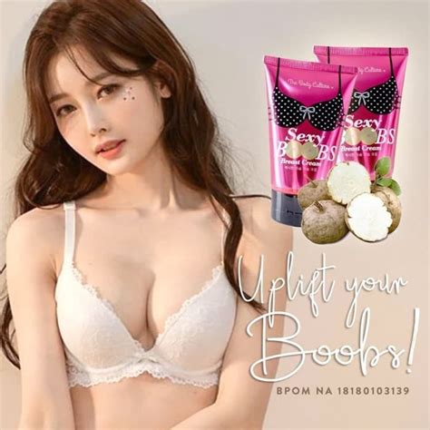 jual sexy boobs breast cream the body culture shopee indonesia