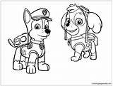 Patrol Coloring Pages Sea Getcolorings Paw sketch template