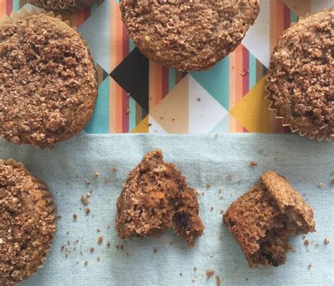 gluten free carrot and banana streusel muffins recipe