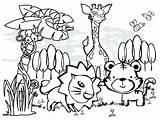Coloring Pages Wild Animal Realistic Animals Color Getcolorings Print sketch template